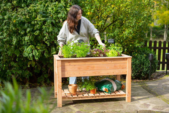 WESTMANN Hochbeet Emily inklusive Ablage